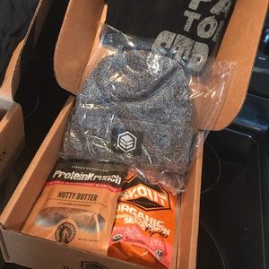 The fit boxx samples and goodies.